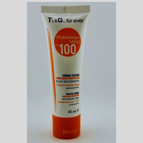 TL &G Photodream Maxi SPF 100 – Tinted Cream for Intolerant and Senstive Skin (40 ml)