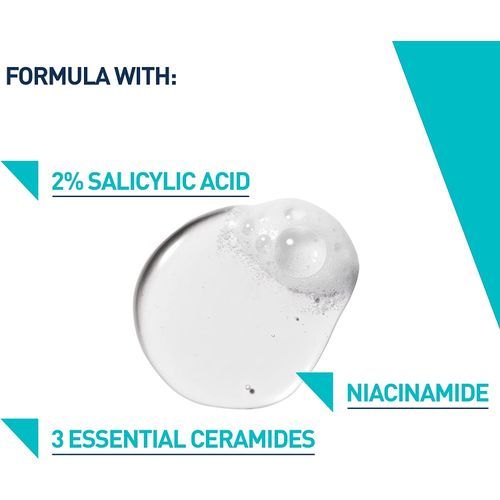 Cerave Blemish Control Face Cleanser With 2% Salicylic Acid & Niacinamide For Blemish-Prone Skin 236ml