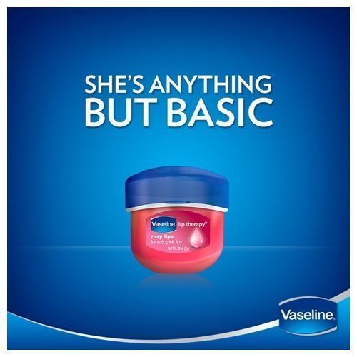 Vaseline Lip Therapy Tinted Lip Balm Mini, Rosy, 0.25 oz (US)