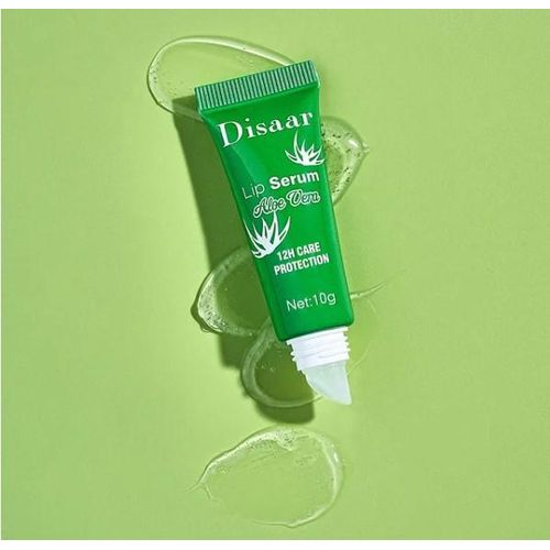 Disaar Lip Serum - Ultimate 12H Care & Protection - Natural Ingredients -Long-Lasting Moisturizing & Sun Protection - Aloe Vera