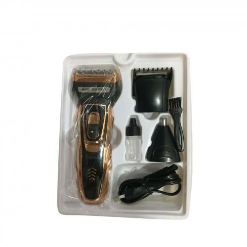 Rechargeable Shaving Machine-Black, Gold