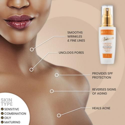 Makari Naturalle Carotonic Extreme Skin Lightening Serum -150ml