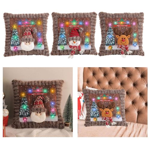 Christmas Pillow Cover Creative Pillow Case For Santa