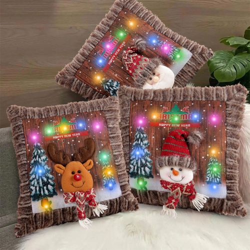 Christmas Pillow Cover Creative Pillow Case For Santa