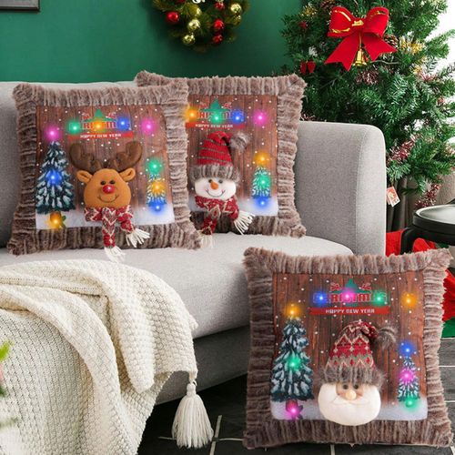 Christmas Pillow Cover Creative Pillow Case For Santa