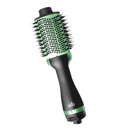 3 In 1 Electric Drier Hair Straightening And Curling Comb- Multicolor