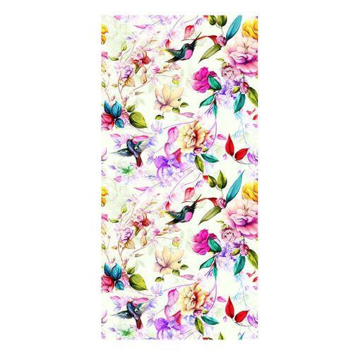 Floral Window Frosted Film Home Bathroom  Stickers  6