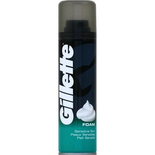 Gillette Classic Sensitive Skin Men's Shaving Foam, 200 ml