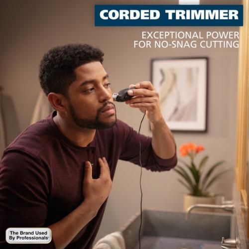 Wahl Clipper T-Pro Corded Trimmer - Red