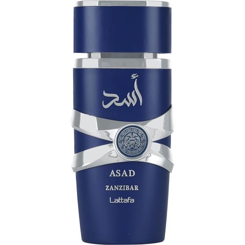 Lattafa  Asad Zanzibar for Men Eau de Parfum Spray. 3.4 Ounce