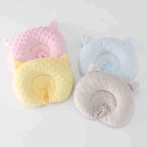 Breathable Soft Ergonomic Prevent Flat Head Gray