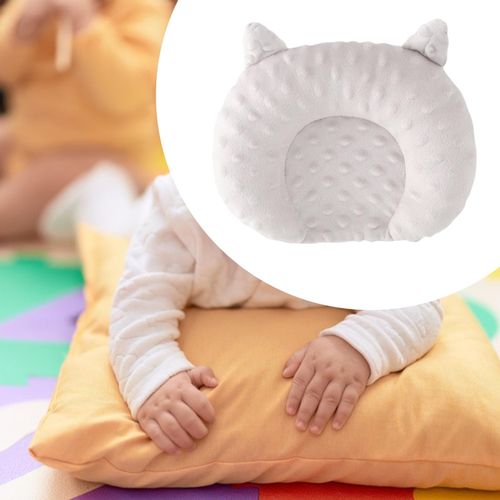 Breathable Soft Ergonomic Prevent Flat Head Gray