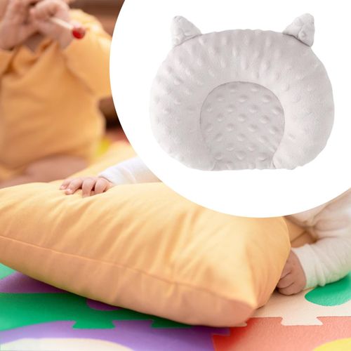 Breathable Soft Ergonomic Prevent Flat Head Gray
