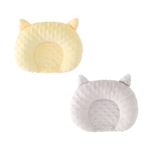 Breathable Soft Ergonomic Prevent Flat Head Gray