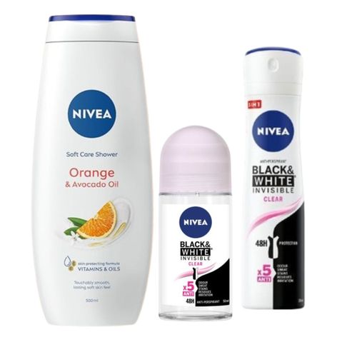 NIVEA Shower Diamond & Argan Oil 500Ml 2PACK