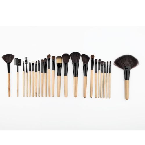 24pcs Makeup Brushes Kit Foundation Eyeshadow Powder Brush Set with