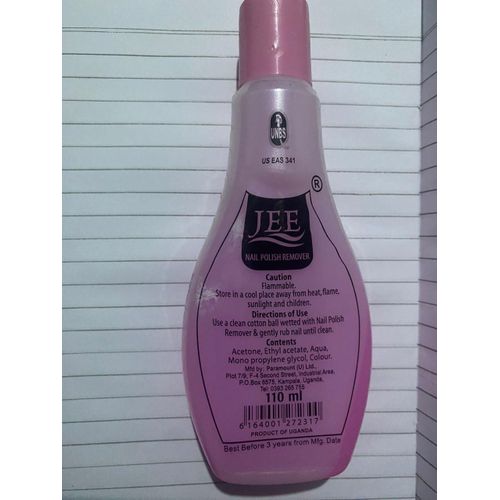 Jee nail polish remover 110ml