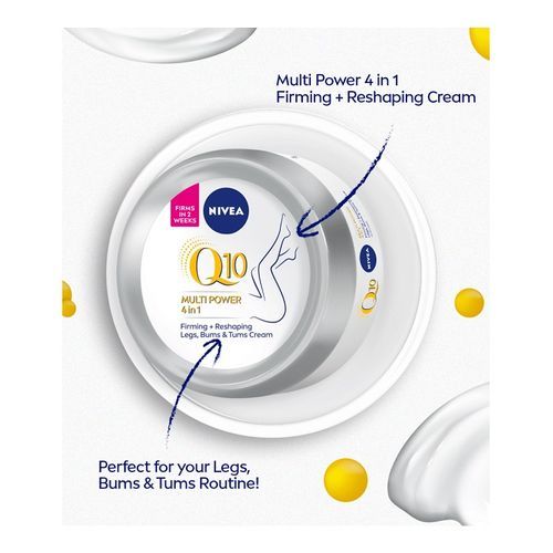 NIVEA Q10 Multi Power 4in1 Firming + Reshaping Cream, 300ml