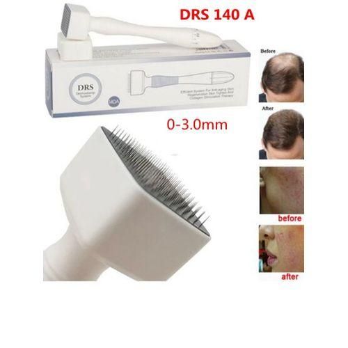 Derma Roller Stamp 140 Microneedle Skin Care Therapy Anti Aging Scar Wrinkle Stainless Steel Microneedle