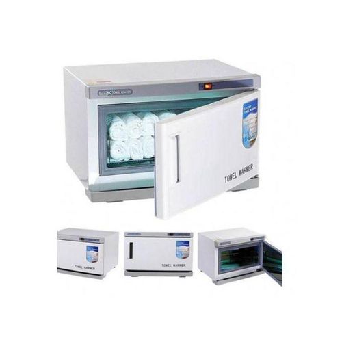 2 In 1 Hot Towel Warmer And UV Sterilization Cabinet Sterilizer - White