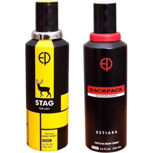 Backpack A Bundle Of Stag & Backpack Deodorant Sprays 200ml