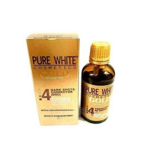 Pure White Gold Glowing 4 Dark Spot Corrector Revitalizing Fade Serum