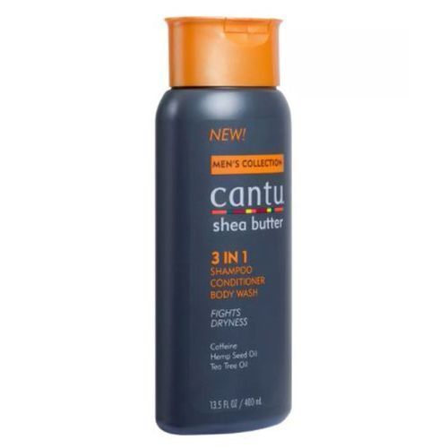 Cantu Men&rsquo;s 2 In 1 Shampoo, Conditioner & Body Wash 400ml-(Packaging May Vary)