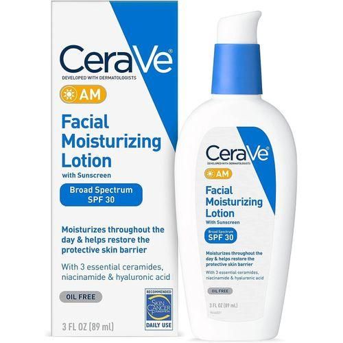 Cerave AM Facial Moisturizing Lotion with Sunscreen 30SPF 89ml