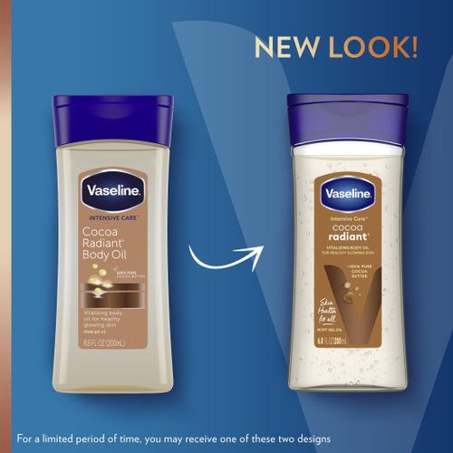 Vaseline Intensive Care Body Gel Oil, Cocoa Radiant 200ml