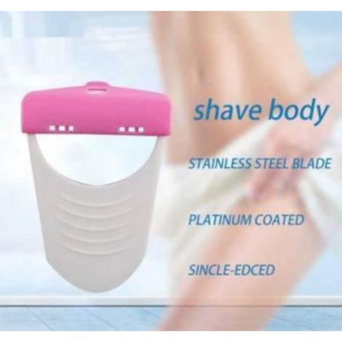 3 Pieces Of Good Classic Shaver Razor For Shaving The Whole Body - White And Pink