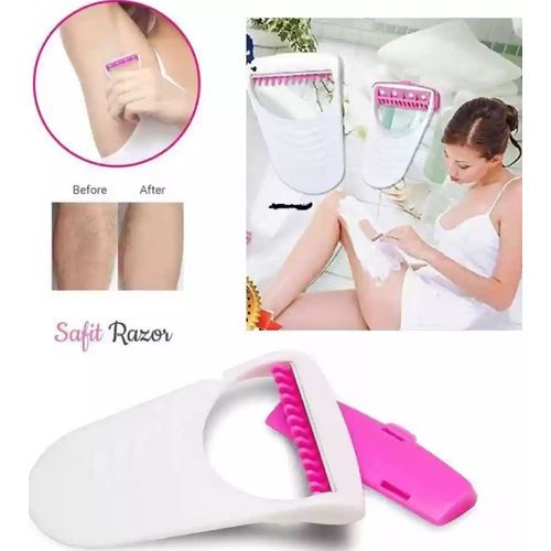 3 Pieces Of Good Classic Shaver Razor For Shaving The Whole Body - White And Pink