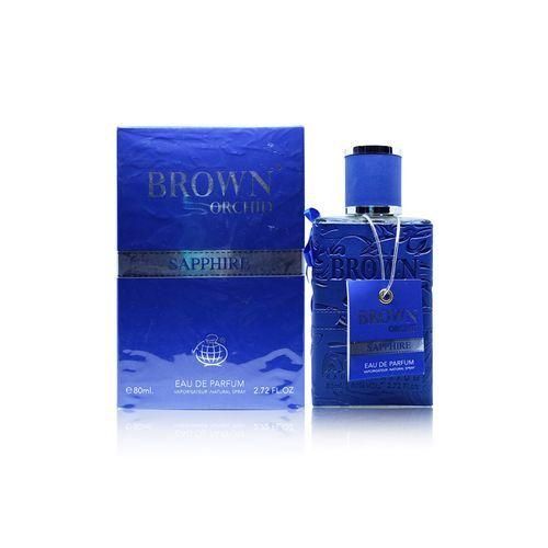 Fragrance World  Brown Orchid Sapphire EDP - 80 ml For Men