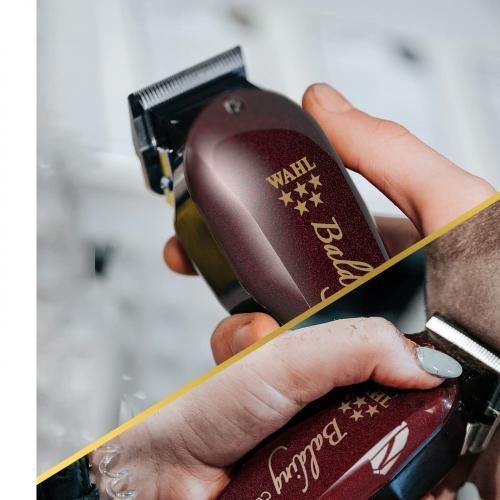 Wahl Balding Professional Electric Shavers Hair Shaving Machine- Black,Maroon