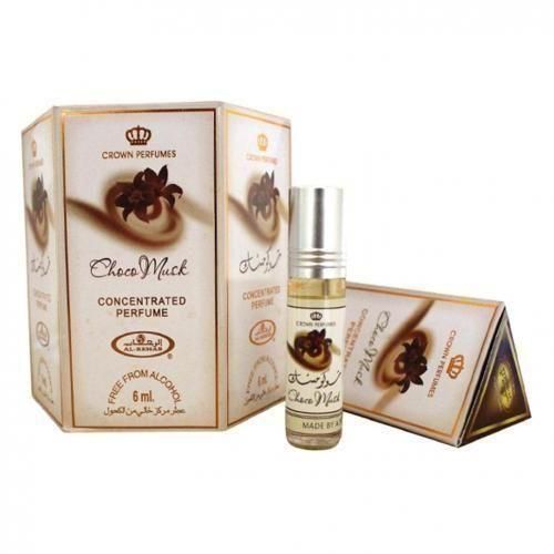 Crown Perfume  Set Of Choco Musk Concentrated Oil Perfume 6&times;6ml