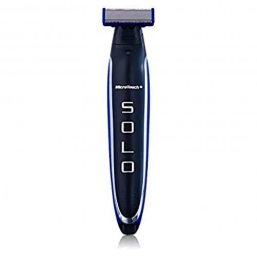 Micro Touch SOLO Rechargeable Shaver, Trimmer and Edger - Black.