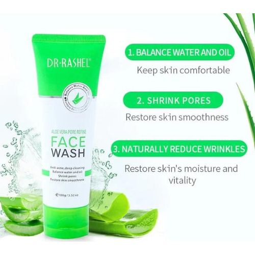 DR Rashel  Aloe Vera Pure Refine Face Wash