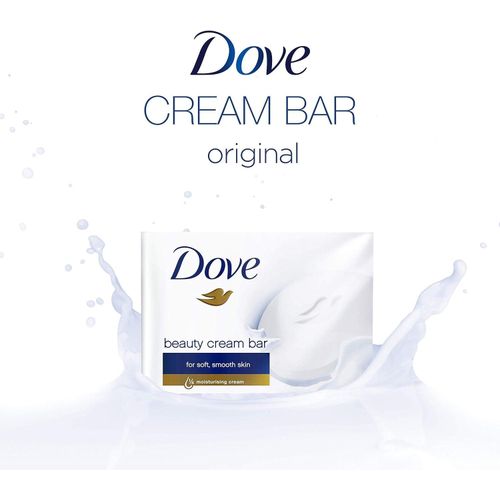 Dove Original Beauty Bar For Healthy Soft, Smooth And Moisturised Skin 106 G