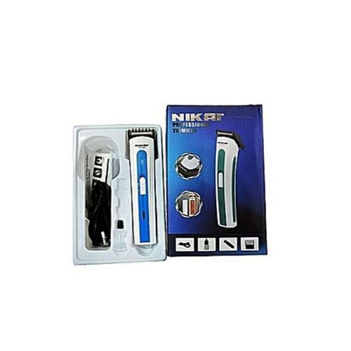 Nikai Rechargeable Hair Trimmer & Shaver - Color May Vary