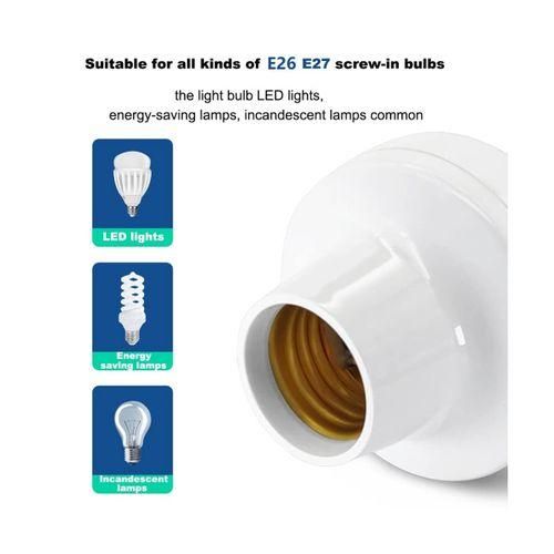 915 Generation Remote Control Light Socket E27  Socket Adapter ZigBee Smart Light Holder WIFI Intelligent Voice Light Socket