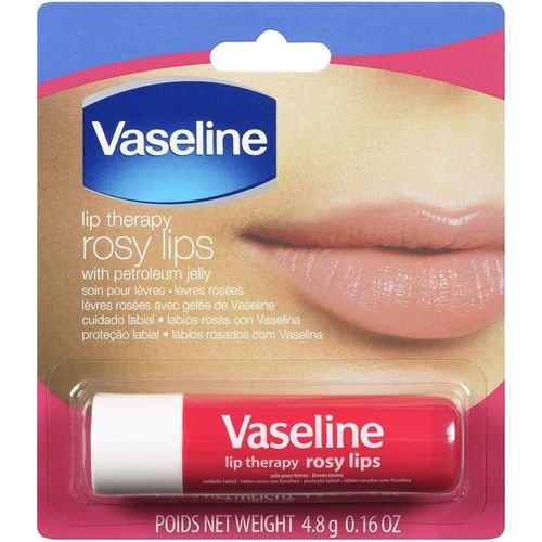 Vaseline Lip Therapy Stick With Petroleum Jelly Rosy Lips