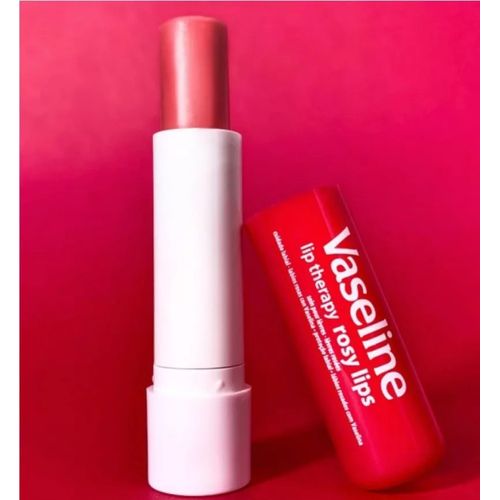 Vaseline Lip Therapy Stick With Petroleum Jelly Rosy Lips