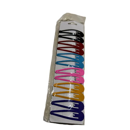 12Pcs/Set Cute Metal Hairpins Multicolor