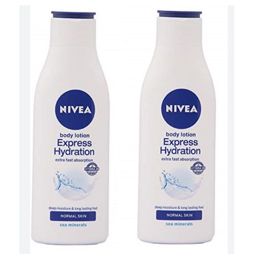 NIVEA Essentials Express Hydration Body Lotion 400ml 2pack