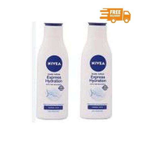 NIVEA Body Lotion Essentials Express Hydration 400ml 2PACK