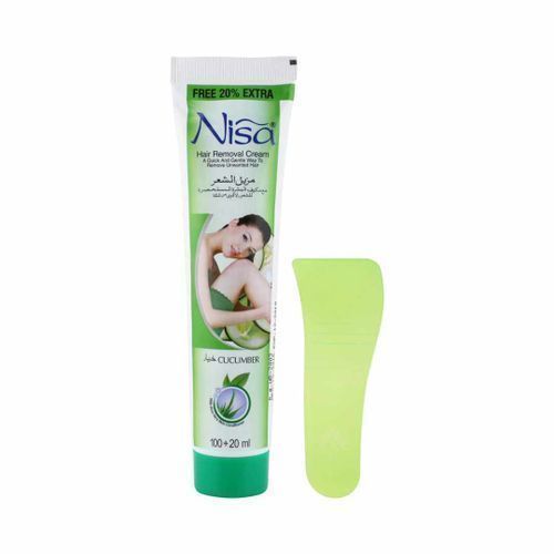 Nisa Cucumber Hair Removal Creme - Green.