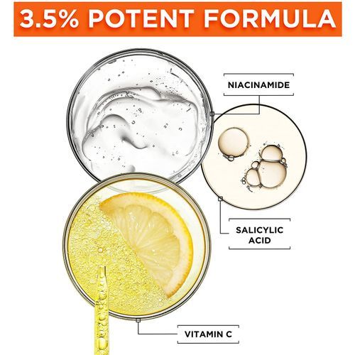 Garnier Anti-Dark Spot & Brightening Serum, 3.5% Vitamin C, Niacinamide, Salicylic Acid, For Dull, Tired Skin, 30ml