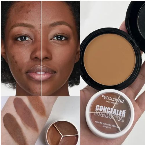Ocean Pecolovers Concealer and Romantic Flower Compact Powder Set 03