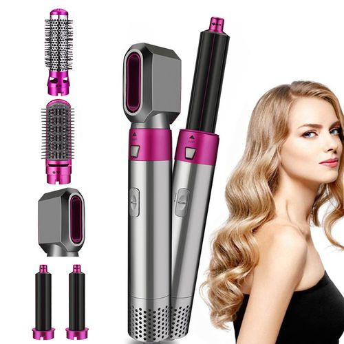 Portable Multi-Purpose Hair Care Set - 5-Piece Set