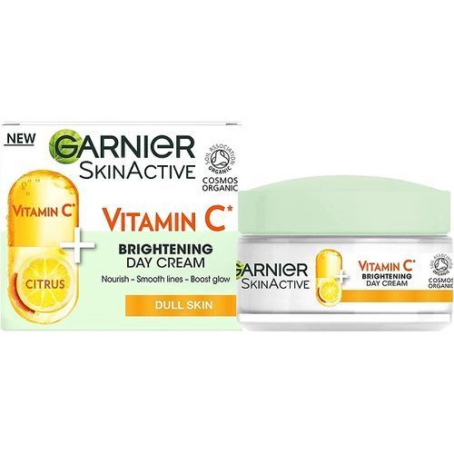 Garnier Vitamin C Brightening Day Cream, With Vitamin C And Super Citrus For Radiant, Healthy Skin, 50ml