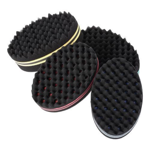 Hair Twist Sponge For Afros Dreadlocks - Black